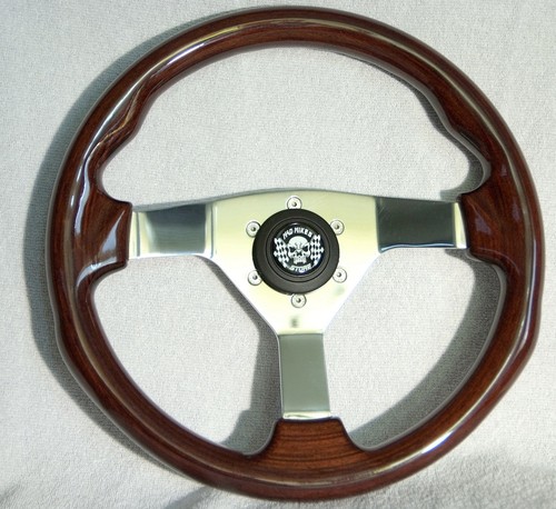 Volante legno - volante, in