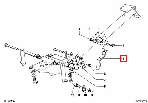 Leva bmw per e12 e28 - leva,